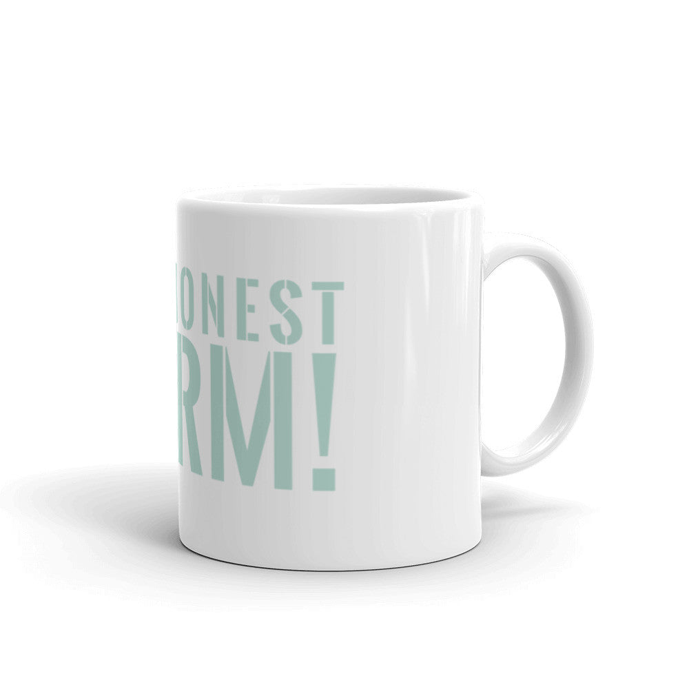 Classic Honest Worm! Logo Mug made in the USA